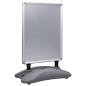 vidaXL Piedistallo per Poster A1 Base ad Acqua Grigio Lega Alluminio vidaXL Piedistallo per Poster A1 Base ad Acqua Grigio Lega Alluminio