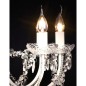 Lampadario classico vetro 1600 cristalli, a sospensione Lampadario classico vetro 1600 cristalli, a sospensione