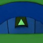vidaXL Tenda da Campeggio per 4 Persone Blu Marino/Verde vidaXL Tenda da Campeggio per 4 Persone Blu Marino/Verde
