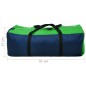 vidaXL Tenda da Campeggio per 4 Persone Blu Marino/Verde vidaXL Tenda da Campeggio per 4 Persone Blu Marino/Verde