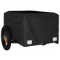 vidaXL Rimorchio da Bici Nero e Rosso 30 kg in Ferro vidaXL Rimorchio da Bici Nero e Rosso 30 kg in Ferro