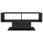 vidaXL Tavolino Salotto Nero Lucido 103,5x50x44,5 cm Legno Multistrato vidaXL Tavolino Salotto Nero Lucido 103,5x50x44,5 cm Legno Multistrato