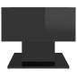 vidaXL Tavolino Salotto Nero Lucido 103,5x50x44,5 cm Legno Multistrato vidaXL Tavolino Salotto Nero Lucido 103,5x50x44,5 cm Legno Multistrato