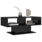 vidaXL Tavolino Salotto Nero Lucido 103,5x50x44,5 cm Legno Multistrato vidaXL Tavolino Salotto Nero Lucido 103,5x50x44,5 cm Legno Multistrato