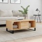 vidaXL Tavolino Salotto Rovere Sonoma 90x50x36,5 cm Legno Multistrato