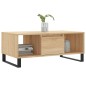 vidaXL Tavolino Salotto Rovere Sonoma 90x50x36,5 cm Legno Multistrato