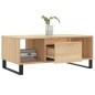 vidaXL Tavolino Salotto Rovere Sonoma 90x50x36,5 cm Legno Multistrato