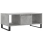 vidaXL Tavolino Salotto Grigio Cemento 90x50x36,5 cm Legno Multistrato