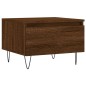 vidaXL Tavolino da Salotto Rovere Marrone 50x46x35cm Legno Multistrato