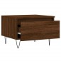 vidaXL Tavolino da Salotto Rovere Marrone 50x46x35cm Legno Multistrato