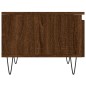 vidaXL Tavolino da Salotto Rovere Marrone 50x46x35cm Legno Multistrato