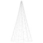 Albero di Natale Pennone Colorato 500 LED 300 cm Albero di Natale Pennone Colorato 500 LED 300 cm