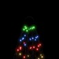 Albero di Natale Pennone Colorato 500 LED 300 cm Albero di Natale Pennone Colorato 500 LED 300 cm