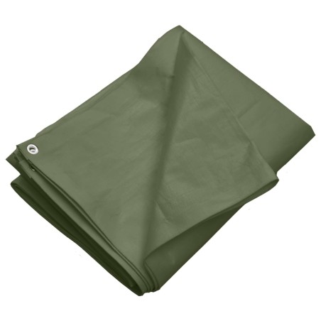 vidaXL Telone 260 g/m² 6x10 m Verde HDPE