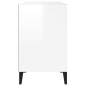 Scarpiera Bianco Lucido 102x36x60 cm in Legno Multistrato Scarpiera Bianco Lucido 102x36x60 cm in Legno Multistrato