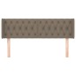 vidaXL Testiera ad Orecchio Tortora 147x16x78/88 cm in Tessuto vidaXL Testiera ad Orecchio Tortora 147x16x78/88 cm in Tessuto