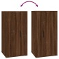 Mobile Porta TV a Parete Rovere Marrone 40x34,5x80 cm Mobile Porta TV a Parete Rovere Marrone 40x34,5x80 cm