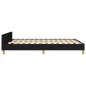 vidaXL Giroletto senza Materasso Nero 140x190 cm in Tessuto vidaXL Giroletto senza Materasso Nero 140x190 cm in Tessuto