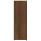 Libreria Rovere Marrone 90x30x90 cm in Legno Multistrato Libreria Rovere Marrone 90x30x90 cm in Legno Multistrato