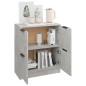 Credenza Grigio Cemento 60x30x70 cm in Legno Multistrato Credenza Grigio Cemento 60x30x70 cm in Legno Multistrato