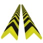 Protezioni Angoli 2pz Giallo e Nero 4,5x4,5x104 cm in PU Protezioni Angoli 2pz Giallo e Nero 4,5x4,5x104 cm in PU