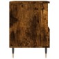 vidaXL Comodino Rovere Fumo 40x35x50 cm in Legno Multistrato vidaXL Comodino Rovere Fumo 40x35x50 cm in Legno Multistrato