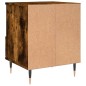 vidaXL Comodino Rovere Fumo 40x35x50 cm in Legno Multistrato vidaXL Comodino Rovere Fumo 40x35x50 cm in Legno Multistrato