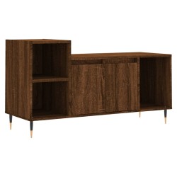 vidaXL Mobile TV Rovere Marrone 100x35x55 cm in Legno Multistrato