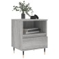 vidaXL Comodino Grigio Sonoma 40x35x50 cm in Legno Multistrato vidaXL Comodino Grigio Sonoma 40x35x50 cm in Legno Multistrato