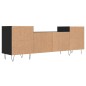 vidaXL Mobile Porta TV Nero 160x35x55 cm in Legno Multistrato vidaXL Mobile Porta TV Nero 160x35x55 cm in Legno Multistrato
