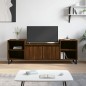vidaXL Mobile TV Rovere Marrone 160x35x55 cm in Legno Multistrato vidaXL Mobile TV Rovere Marrone 160x35x55 cm in Legno Multistrato