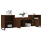 vidaXL Mobile TV Rovere Marrone 160x35x55 cm in Legno Multistrato vidaXL Mobile TV Rovere Marrone 160x35x55 cm in Legno Multistrato