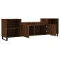 vidaXL Mobile TV Rovere Marrone 160x35x55 cm in Legno Multistrato vidaXL Mobile TV Rovere Marrone 160x35x55 cm in Legno Multistrato