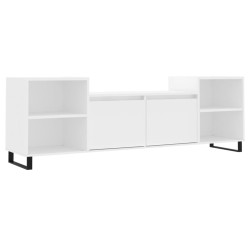 vidaXL Mobile Porta TV Bianco 160x35x55 cm in Legno Multistrato