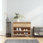 vidaXL Scarpiera Rovere Sonoma 70x36x60 cm in Legno Multistrato