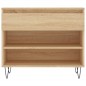 vidaXL Scarpiera Rovere Sonoma 70x36x60 cm in Legno Multistrato