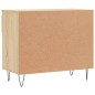 vidaXL Scarpiera Rovere Sonoma 70x36x60 cm in Legno Multistrato