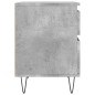 vidaXL Comodini 2pz Grigio Cemento 40x35x50 cm in Legno Multistrato vidaXL Comodini 2pz Grigio Cemento 40x35x50 cm in Legno Multistrato