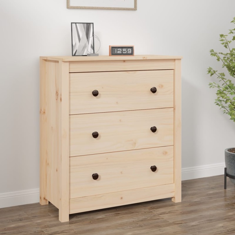 Credenza 70x35x80 cm in Legno Massello di Pino Credenza 70x35x80 cm in Legno Massello di Pino