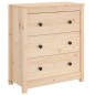Credenza 70x35x80 cm in Legno Massello di Pino Credenza 70x35x80 cm in Legno Massello di Pino