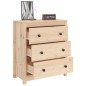 Credenza 70x35x80 cm in Legno Massello di Pino Credenza 70x35x80 cm in Legno Massello di Pino