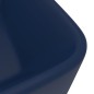 vidaXL Lavandino Luxury Blu Scuro Opaco 41x30x12 cm in Ceramica vidaXL Lavandino Luxury Blu Scuro Opaco 41x30x12 cm in Ceramica