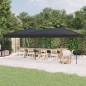 vidaXL Tenda per Feste Pieghevole Antracite 3x6 m vidaXL Tenda per Feste Pieghevole Antracite 3x6 m
