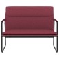 Panca Rosso Vino 100x64x80 cm in Tessuto Panca Rosso Vino 100x64x80 cm in Tessuto