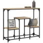 vidaXL Tavolino Consolle Rovere Sonoma 89,5x28x76cm Legno Multistrato vidaXL Tavolino Consolle Rovere Sonoma 89,5x28x76cm Legno Multistrato