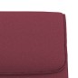 Panca Rosso Vino 100x64x80 cm in Tessuto Panca Rosso Vino 100x64x80 cm in Tessuto