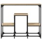 vidaXL Tavolino Consolle Rovere Sonoma 89,5x28x76cm Legno Multistrato vidaXL Tavolino Consolle Rovere Sonoma 89,5x28x76cm Legno Multistrato
