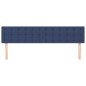 vidaXL Testiera 2 pz Blu 100x5x78/88 cm in Tessuto vidaXL Testiera 2 pz Blu 100x5x78/88 cm in Tessuto