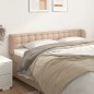 vidaXL Testiera ad Orecchio Cappuccino 183x23x78/88 cm in Similpelle vidaXL Testiera ad Orecchio Cappuccino 183x23x78/88 cm in Similpelle