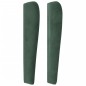 vidaXL Testiera ad Orecchio Verde Scuro 183x23x118/128cm in Velluto vidaXL Testiera ad Orecchio Verde Scuro 183x23x118/128cm in Velluto